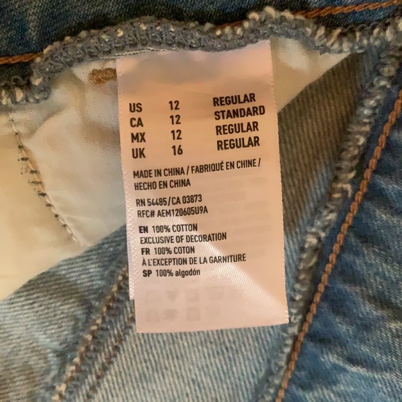 American Eagle Paper bag Jeans - Picture 3 of 3